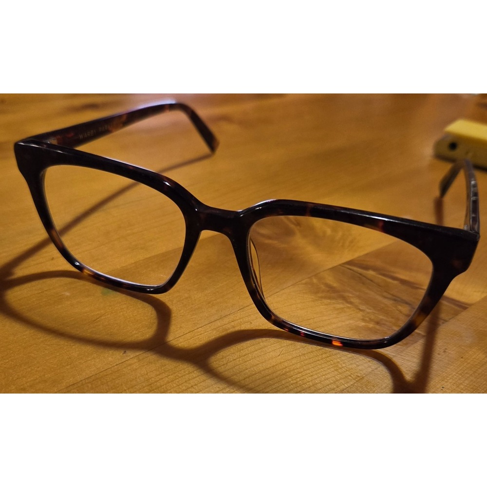 Warby Parker Hughes W 926 Eyeglasses Tortoise Square Frames 54-18-145 22491